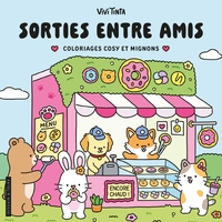 Picture of Sorties entre amis - Vivi Tinta - Coloriages cosy et mignons - Cosy colo