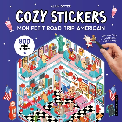 Picture of Cozy stickers - Mon petit road trip américain