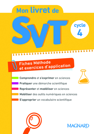 Picture of Mon livret de SVT Cycle 4 (2018)