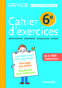 Picture of Cahier Grevisse 6e (2018)