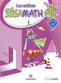 Picture of Cahier Sésamath 4e (2015) - Cahier élève