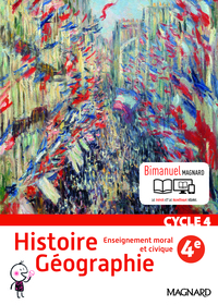 Picture of Histoire Géographie EMC 4e (2016) – Manuel élève
