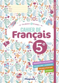 Picture of De plumes et de pages 5e (2026) - Cahier de Français