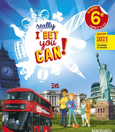 Picture of I Really Bet You Can! Anglais 6e (2021) - Manuel élève