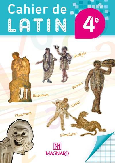 Picture of Cahier de Latin 4e (2014) - Cahier élève