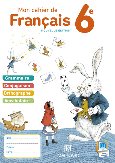 Picture of Mon cahier de français 6e (2015) - Cahier élève