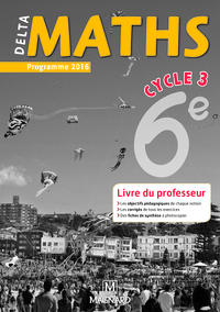 Picture of Delta Maths 6e (2016) - Livre du professeur