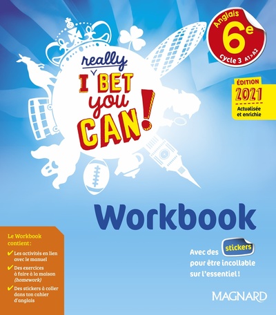 Picture of I Really Bet You Can! Anglais 6e (2021) - Workbook