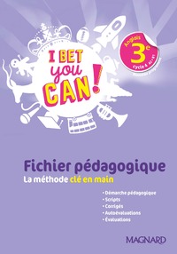 Picture of I Bet You Can! Anglais 3e (2020) - Guide pédagogique