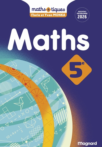Picture of Maths et tiques 5e (2026) - Manuel élève