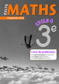 Picture of Delta Maths 3e (2016) - Livre du professeur