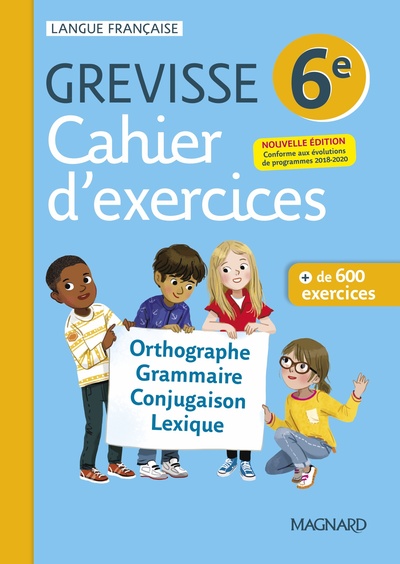 Picture of Cahier Grevisse 6e (2021)