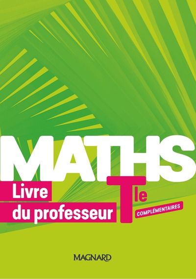 Picture of Maths Complémentaire Tle (2020) - Livre du professeur