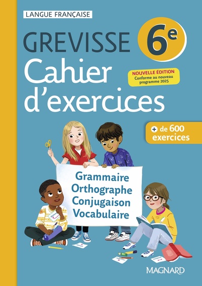 Picture of Cahier Grevisse 6e (2025)