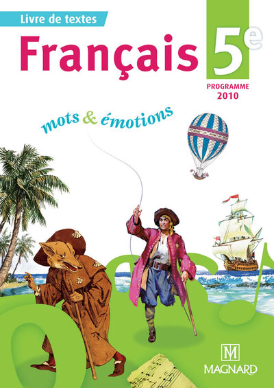 Image de Mots et émotions 5e (2010) - Manuel élève