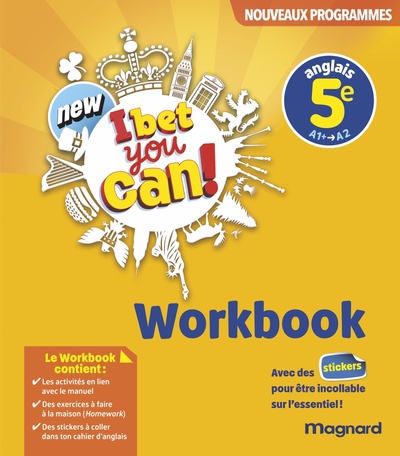 Picture of New I Bet You Can 5e (2026) - Workbook