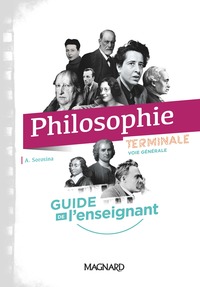 Picture of Philosophie Tle générale - Ed. Sorosina (2020) - Guide de l'enseignant
