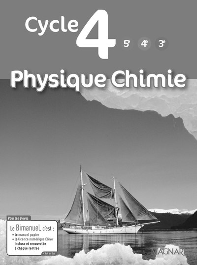 Picture of Physique-Chimie Cycle 4 (2017) - Livre du professeur