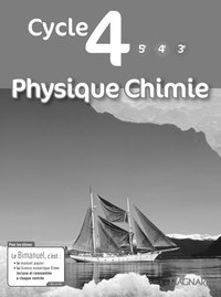 Picture of Physique-Chimie Cycle 4 (2017) - Livre du professeur