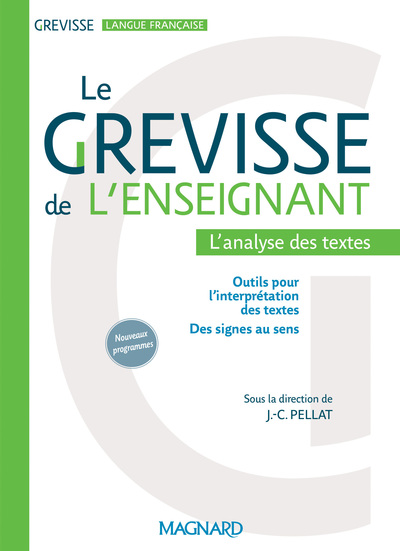 Picture of Le Grevisse de l'enseignant - L'analyse des textes