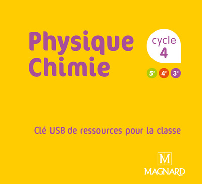 Picture of Physique Chimie Cycle 4 (2018) - Clé USB ressources numériques