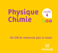 Picture of Physique Chimie Cycle 4 (2018) - Clé USB ressources numériques