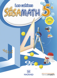 Picture of Cahier Sésamath 5e (2015) - Cahier élève