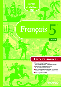 Picture of Jardin des lettres 5e (2016) - Livre du professeur