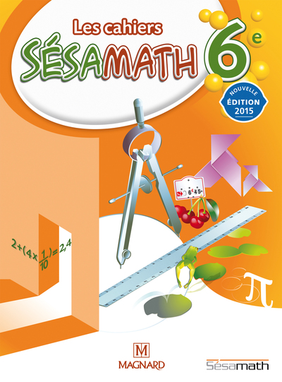 Picture of Cahier Sésamath 6e (2015) - Cahier élève