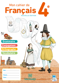 Picture of Mon cahier de français 4e (2015) - Cahier élève