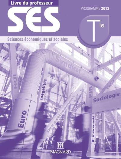 Picture of Sciences économiques et sociales Tle ES - Livre du professeur