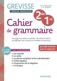 Picture of Cahier Grevisse 2de / 1re (2022)