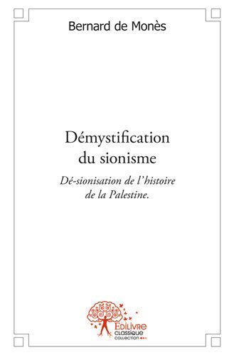 Image de Démystification du sionisme