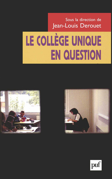 Picture of Le collège unique en questions