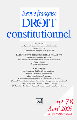 Image de RFDC 2009, n° 78