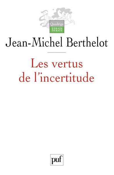 Picture of Les vertus de l'incertitude