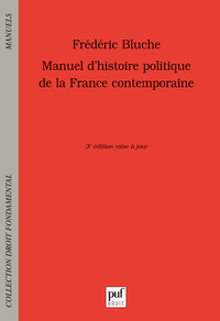 Picture of Manuel d'histoire politique de la France contemporaine
