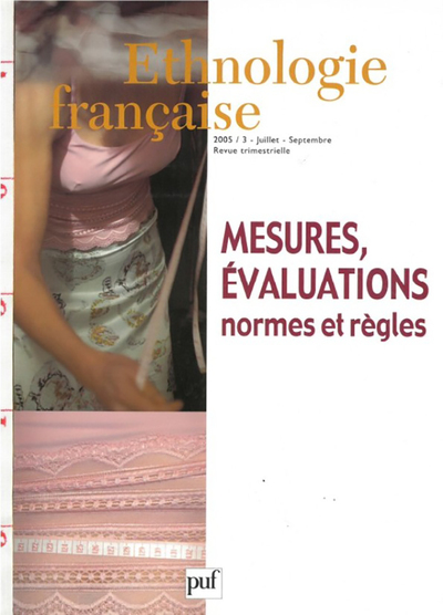 Picture of Ethnologie française 2005, n° 3