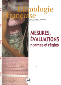 Picture of Ethnologie française 2005, n° 3