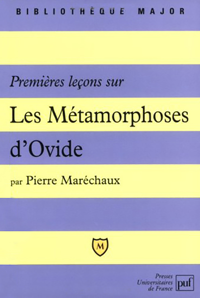 Picture of Premières leçons sur les « Métamorphoses » d'Ovide