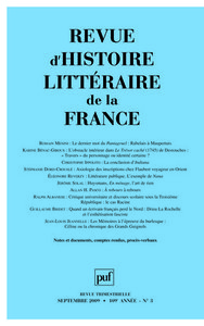 Image de RHLF 2009, n° 3