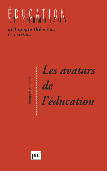 Picture of Les avatars de l'éducation