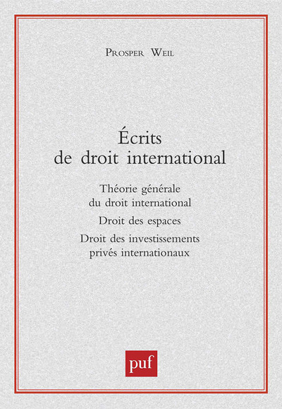 Picture of Écrits de droit international