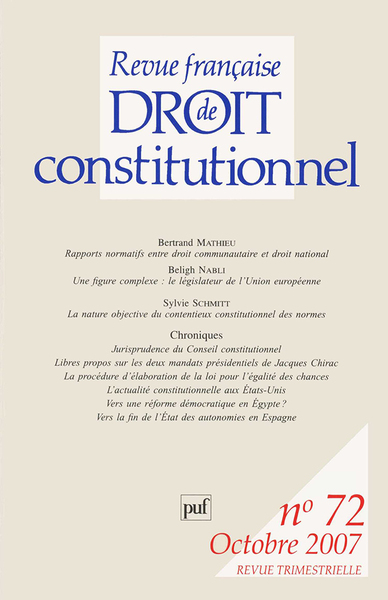 Image de RFDC 2007, n° 72