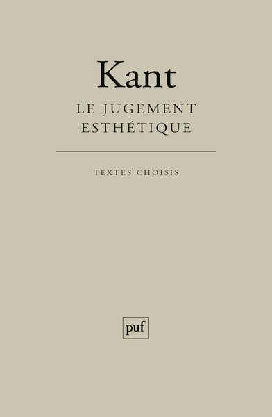 Picture of Le jugement esthétique