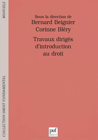 Picture of Travaux dirigés d'introduction au droit