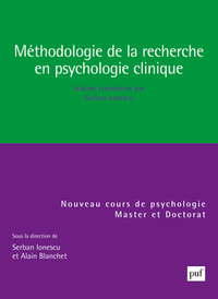 Image de Méthodologie de la recherche en psychologie clinique