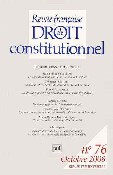 Image de RFDC 2008, n° 76