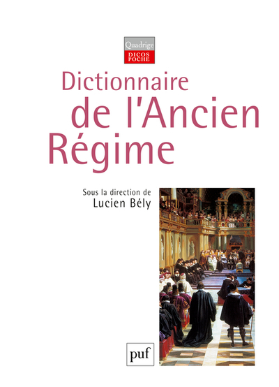 Image de Dictionnaire de l'Ancien Régime