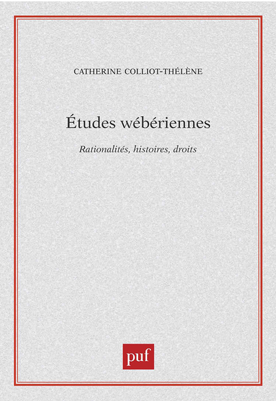 Image de Études wébériennes
